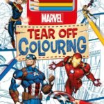 MARVEL  TEAR OFF COLOURING
