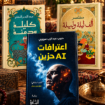 باك 3 كتب: اعترافات AI حزين + مختصر ألف ليلة وليلة + كليلة ودمنة